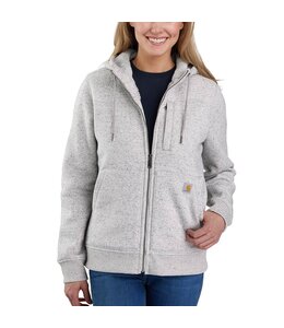 Carhartt Women's Relaxed Fit Midweight Sherpa-Lined Full Zip Sweatshirt 106026