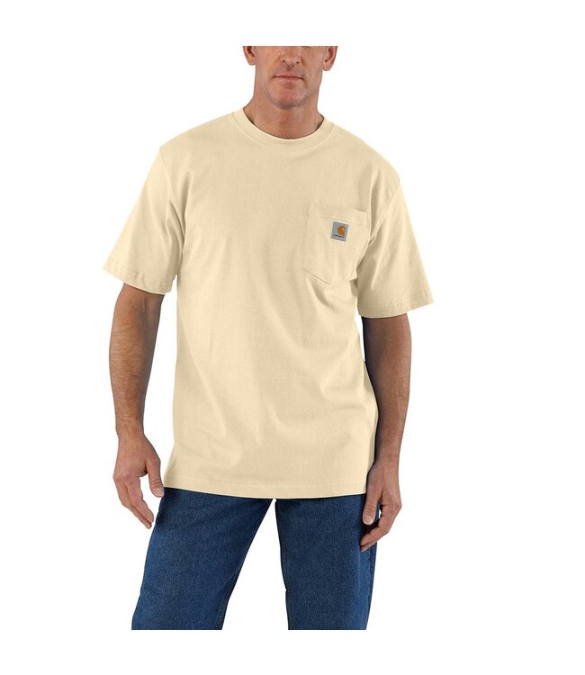 Carhartt Men's Loose Fit Heavyweight Short-Sleeve Pocket T-Shirt K87