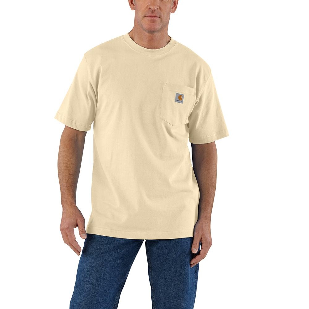 【送料&関税込】Carhartt Lecture Loose Fit T-shirt Carhartt Men's Loose Fit Heavyweight Short Sleeve T-Shirt