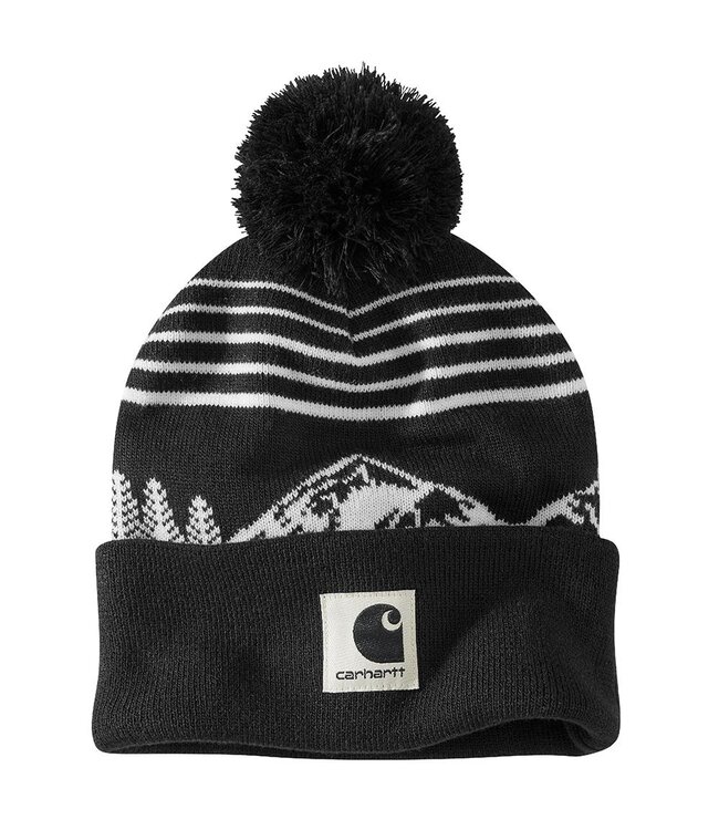 Carhartt Unisex Knit Pom-Pom  Mountain Beanie 106335