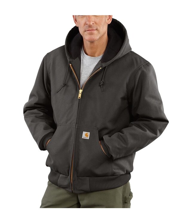Carhartt Men's Loose Fit Firm Duck Insulated Flannel-Lined Active Jac 106673