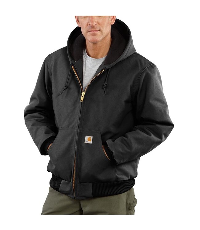 Carhartt Men's Loose Fit Firm Duck Insulated Flannel-Lined Active Jac 106673