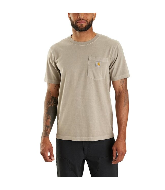Carhartt Men's Relaxed Fit Lightweight Short-Sleeve Garment Dyed Pocket T-shirt 106252