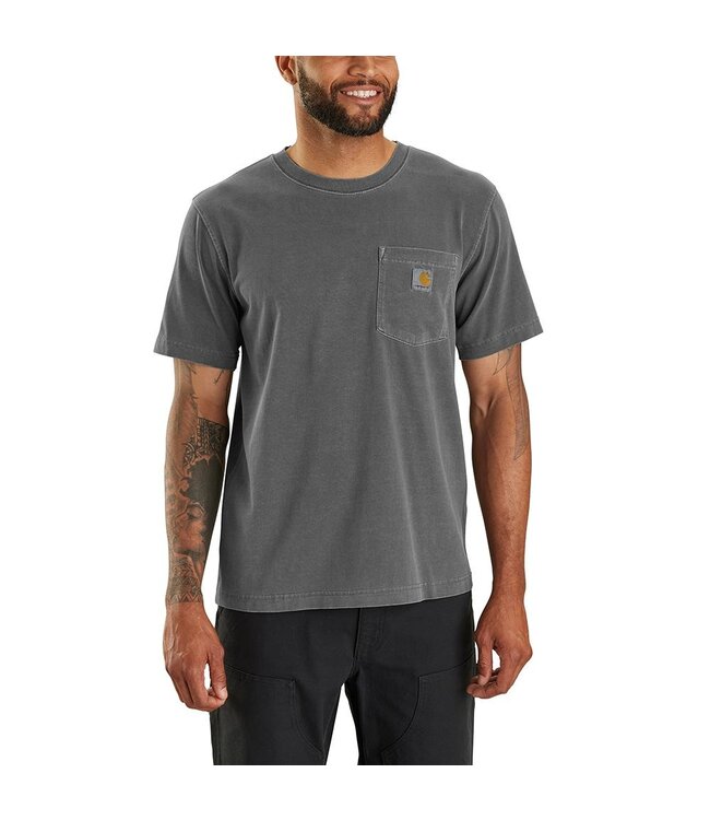 Carhartt Men's Relaxed Fit Lightweight Short-Sleeve Garment Dyed Pocket T-shirt 106252