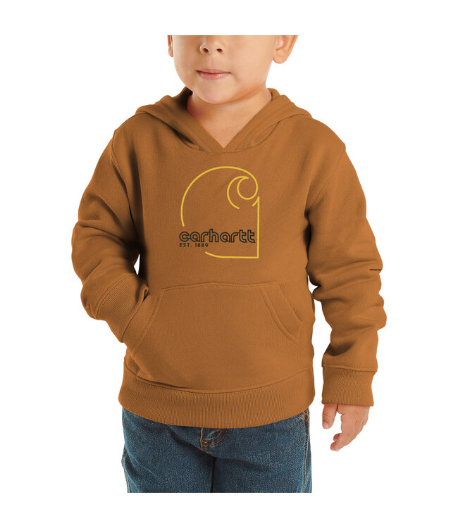 Carhartt Boy's Long-Sleeve Graphic Sweatshirt CA6586