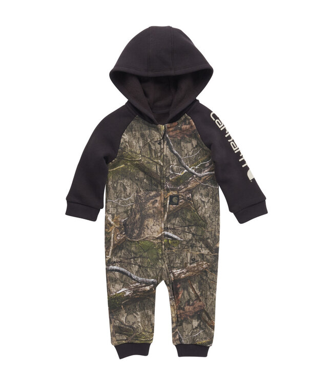 Carhartt Boy's Infant Long-Sleeve Zip-Front Camo Coverall CM8768