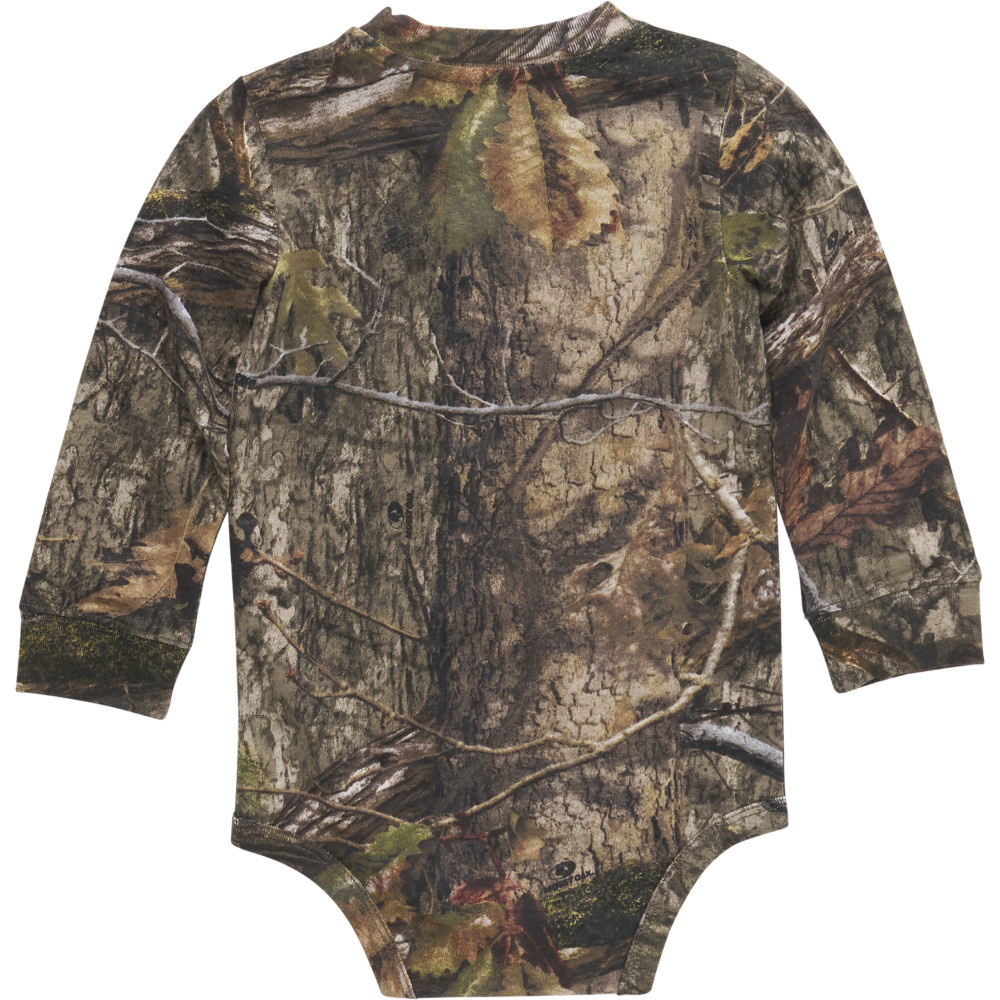 Carhartt Boy s Infant Long Sleeve Camo Pocket Bodysuit Traditions Clothing Gift Shop
