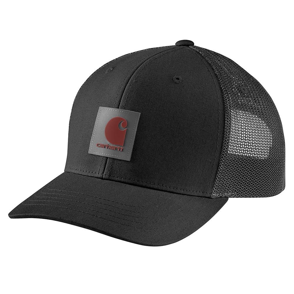 [CARHARTTWIP] HEART PATCH TRUCKER CAP ★人気★ Carhartt WIP Heart Patch Trucker Cap Black | Cultizm