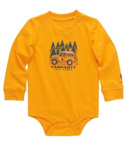 Carhartt Boy's Infant Long-Sleeve Trail Bodysuit CA6557