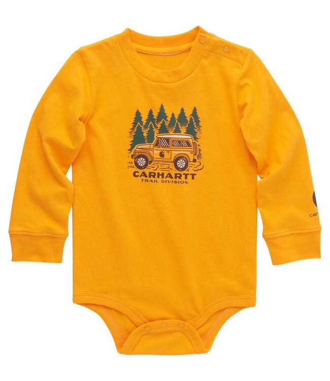 Carhartt Boy's Infant Long-Sleeve Trail Bodysuit CA6557