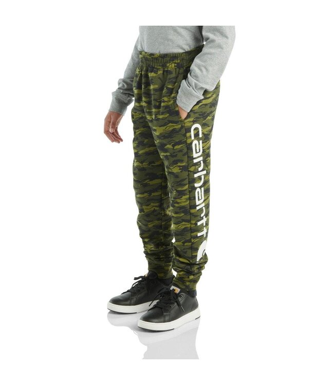 Carhartt Boy's Youth Fleece Camo Logo Sweatpant CK8441