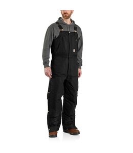 Carhartt Men's Loose Fit Firm Duck Insulated Biberall 106682