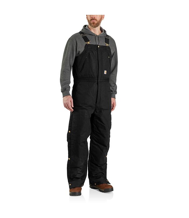 Carhartt Men's Loose Fit Firm Duck Insulated Biberall 106682