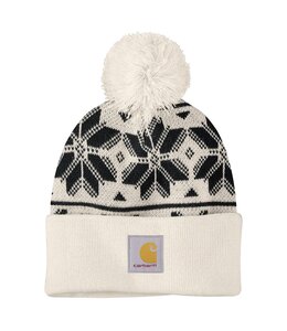 Carhartt Women's Knit Pom Jacquard Beanie 106647
