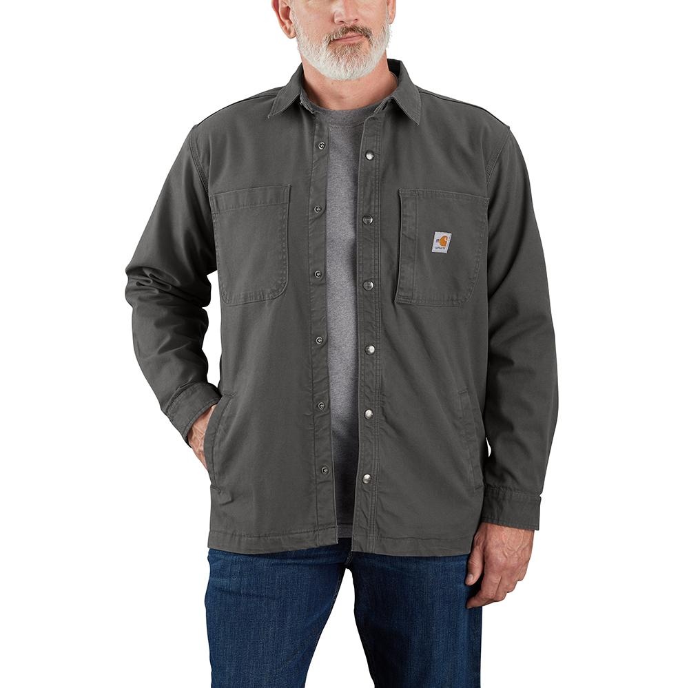 Carhartt Men's Flame-Resistant Rugged Flex Canvas Shirt Jac