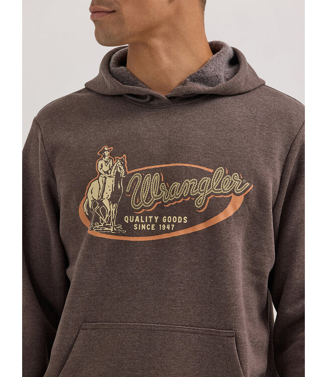 Wrangler Men's Cowboy Graphic Pullover Hoodie 112354257