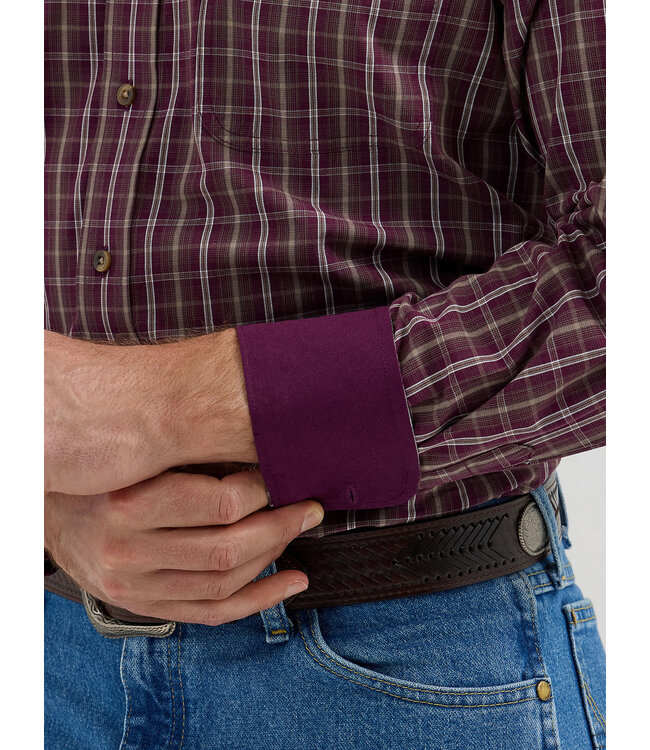 Wrangler Men's George Strait Long-Sleeve Button Down One Pocket Shirt 112356608