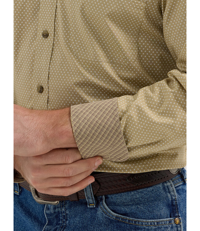 Wrangler Men's George Strait Long-Sleeve Button Down One Pocket Shirt 112356610