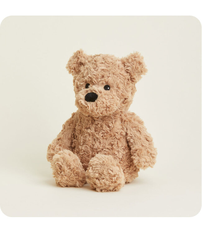 Warmies Brown Curly Bear
