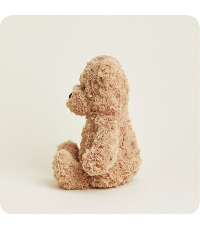 Warmies Brown Curly Bear