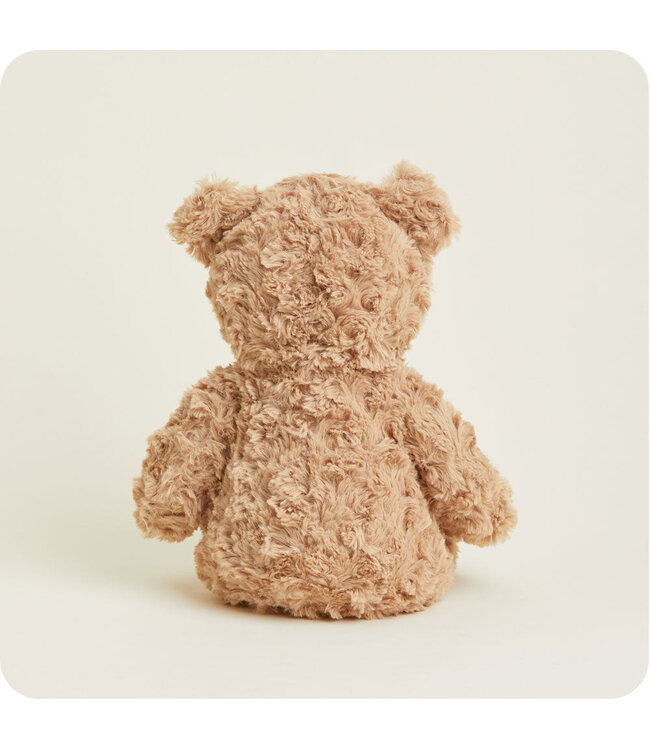 Warmies Brown Curly Bear