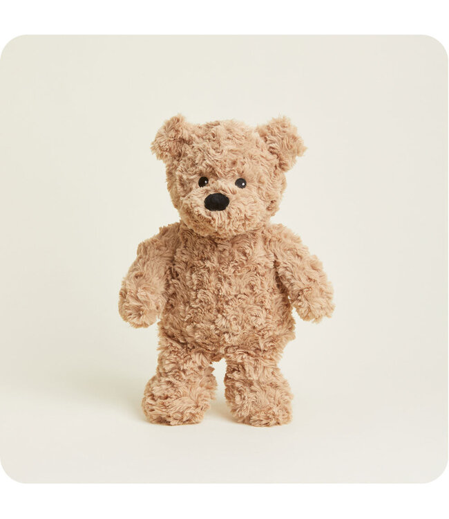 Warmies Brown Curly Bear