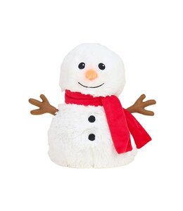 Warmies Red Scarf Snowman
