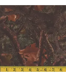 Mook Fabrics Yard of Poly Twill, Camo DP 136025