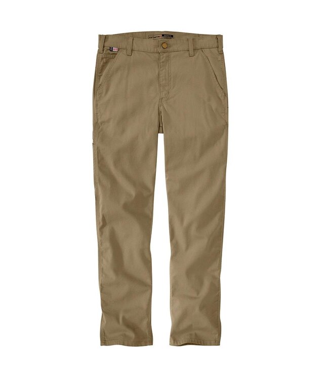 Carhartt Men's Flame-Resistant Rugged Flex Relaxed Fit Canvas Work Pant 104986
