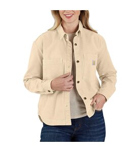 Carhartt Women's Montana Rugged Flex Loose Fit Heavyweight Duck Overshirt 106621