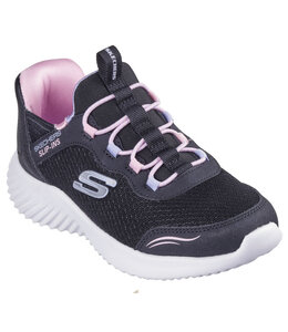 Skechers Girl's Slip-ins: Bounder- Simple Cute Shoe 303585L BLK