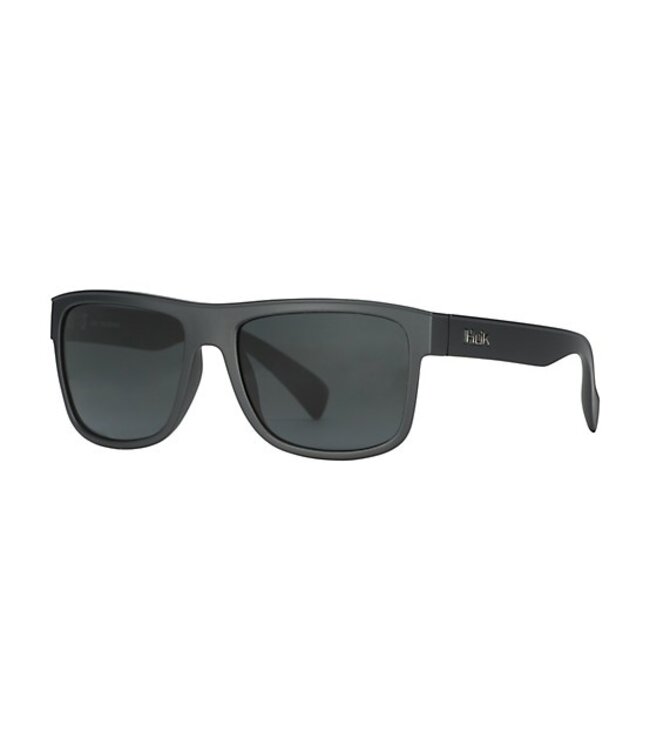 HUK Men's Clinch Matte Black/Gray Lens Sunglasses E0000243-001