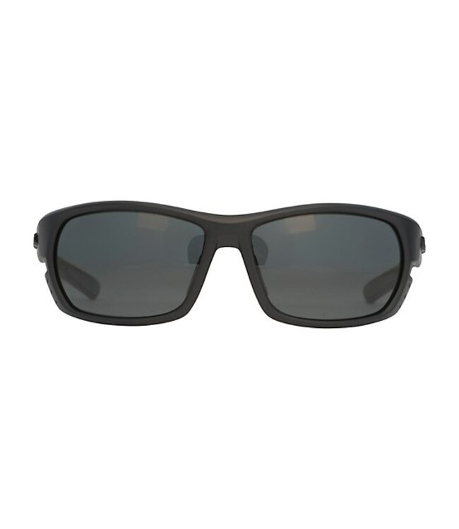 HUK Men's Challenge Matte Black/Gray Lens Sunglasses E0000246-001