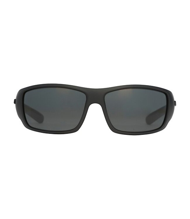 HUK Men's Spearpoint Matte Black/Gray Lens Sunglasses E0000244-001