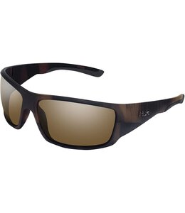 HUK Men's Spearpoint Brown Tort/Brown Lens Sunglasses E0000244-201