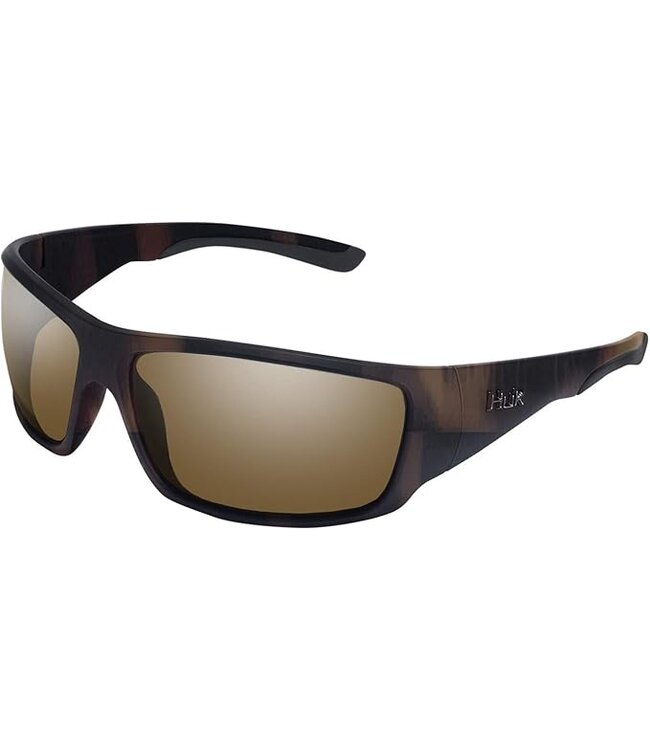HUK Men's Spearpoint Brown Tort/Brown Lens Sunglasses E0000244-201