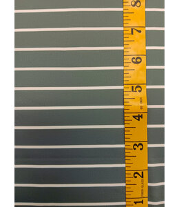 Yard of Shiloh Stripes-Hunter Green Jersey Knit Fabric