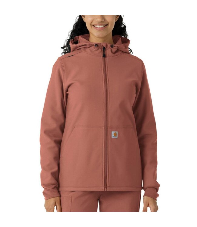 Carhartt Women's Rugged Flex Modern Fit Bonded Fleece Hoodie C85023