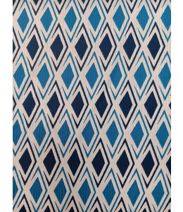 Yard of Rib Knit-Kimberly Denim Fabric FA14672