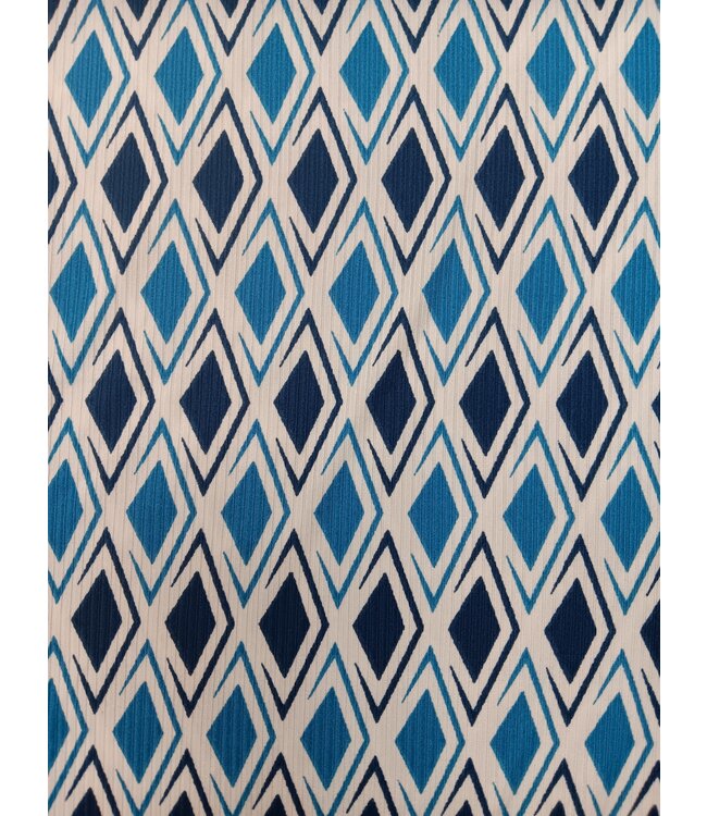 Yard of Rib Knit-Kimberly Denim Fabric FA14672