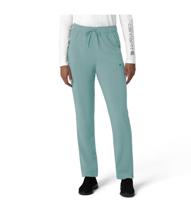 Carhartt Women's Force Cross-Flex Straight Leg Cargo Scrub Pant C53210