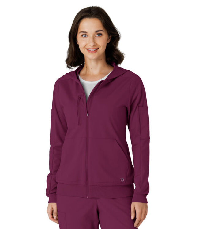 Wink Women's RENEW Knit Zip Hoodie 8159
