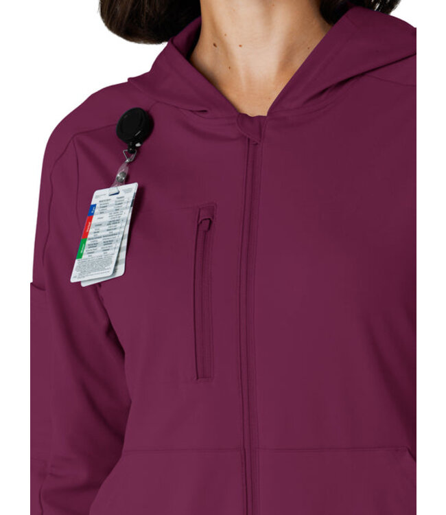 Wink Women's RENEW Knit Zip Hoodie 8159