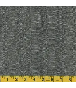 Mook Fabrics Yard of Rib Knit CFT, Grey Mix Fabric 137372