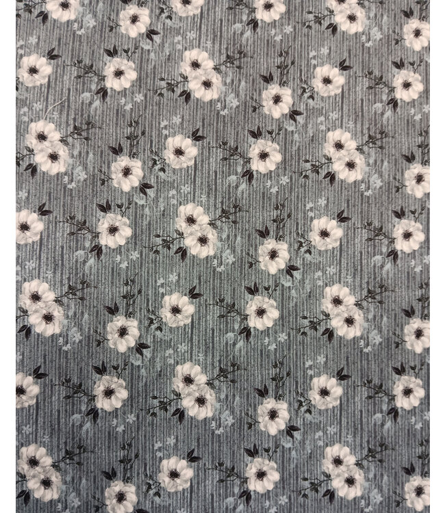 Yard of Crinkle Creme Fabric 04511