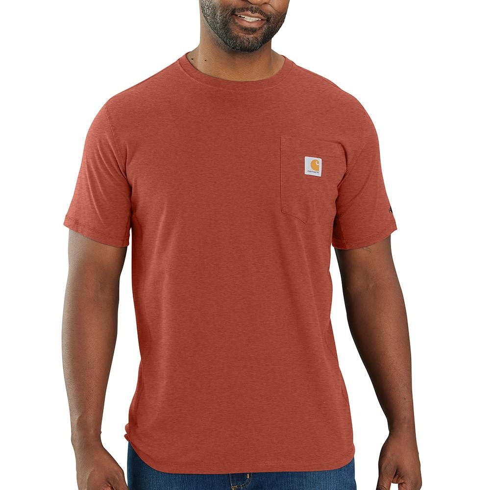 Carhartt Men's Force Relaxed Fit Midweight Short-Sleeve Pocket T