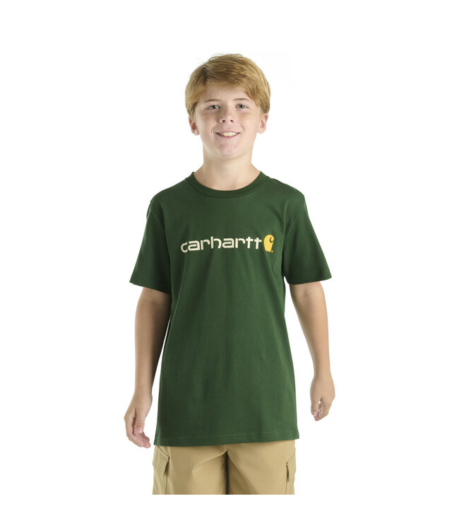 Carhartt Boy's Short-Sleeve Logo T-Shirt CA6516