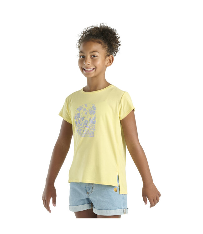 Carhartt Girl's  Short-Sleeve Floral T-Shirt CA7120