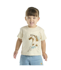 Carhartt Girl's Short-Sleeve Horse T-Shirt CA7116
