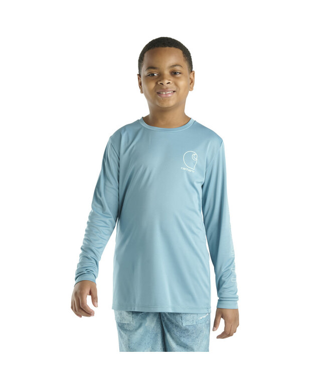 Carhartt Boy's Long-Sleeve Force Sun Defender T-Shirt CA6695